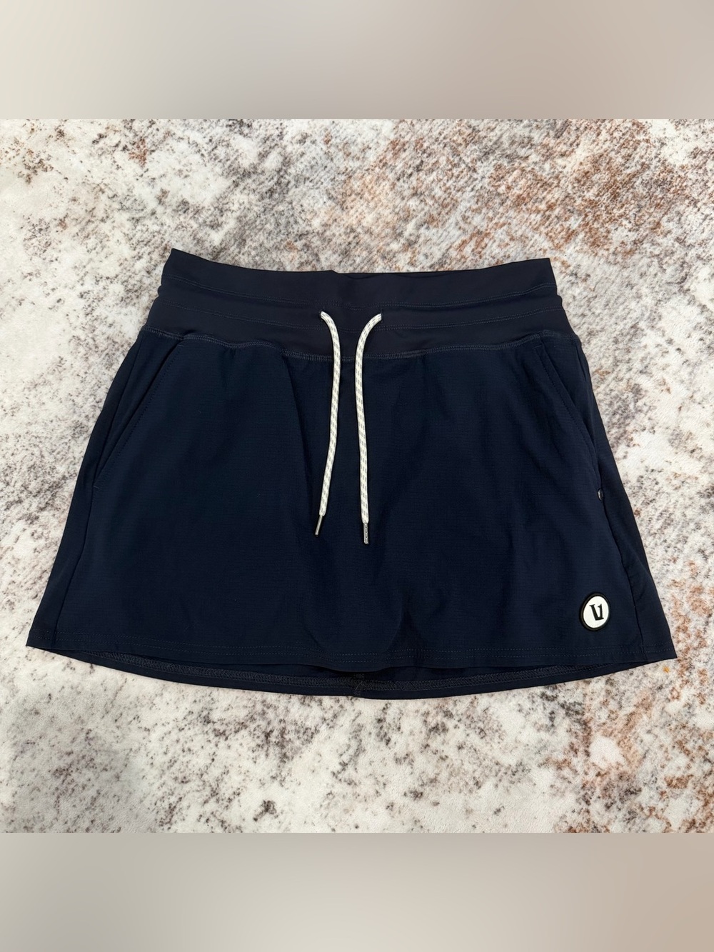 Choir, Volley Athletic Tennis Skirt, Navy Blue | Women's Small